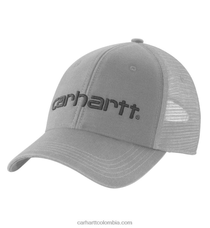 John Deere Gorra Gorra Con Espalda De Malla Estilo Denim Oscuro